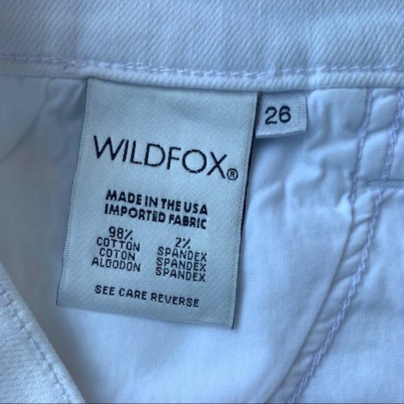 Wildfox White Denim Cutoff Shorts - Picture 4 of 4